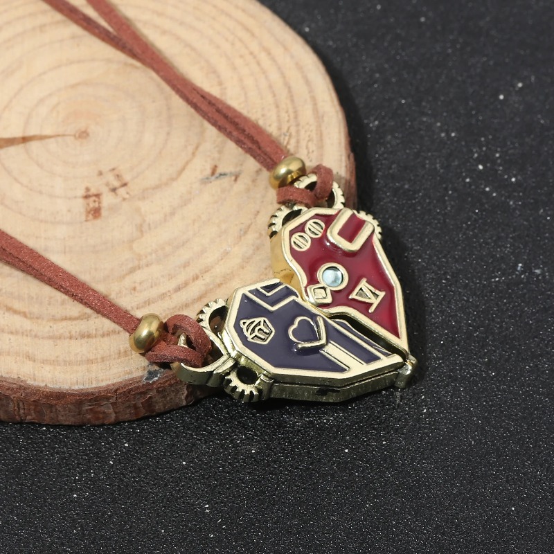 Magnetic Clasp Cosplay - Collier pendentif Game Arcane Caitlyn Vi