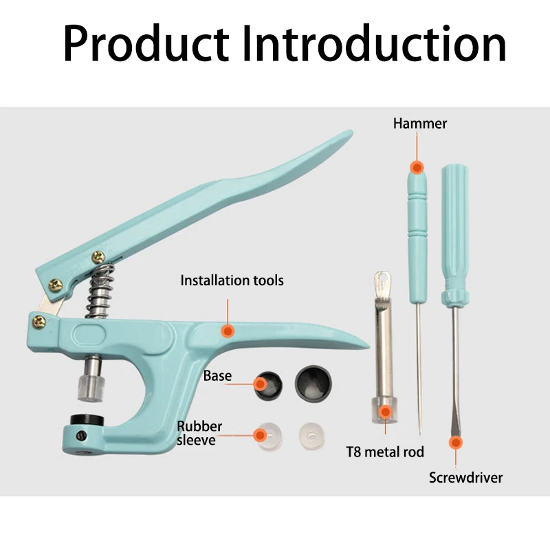 Nouveau jeu de boutons-pressio - Snap Fastener Set avis et prix