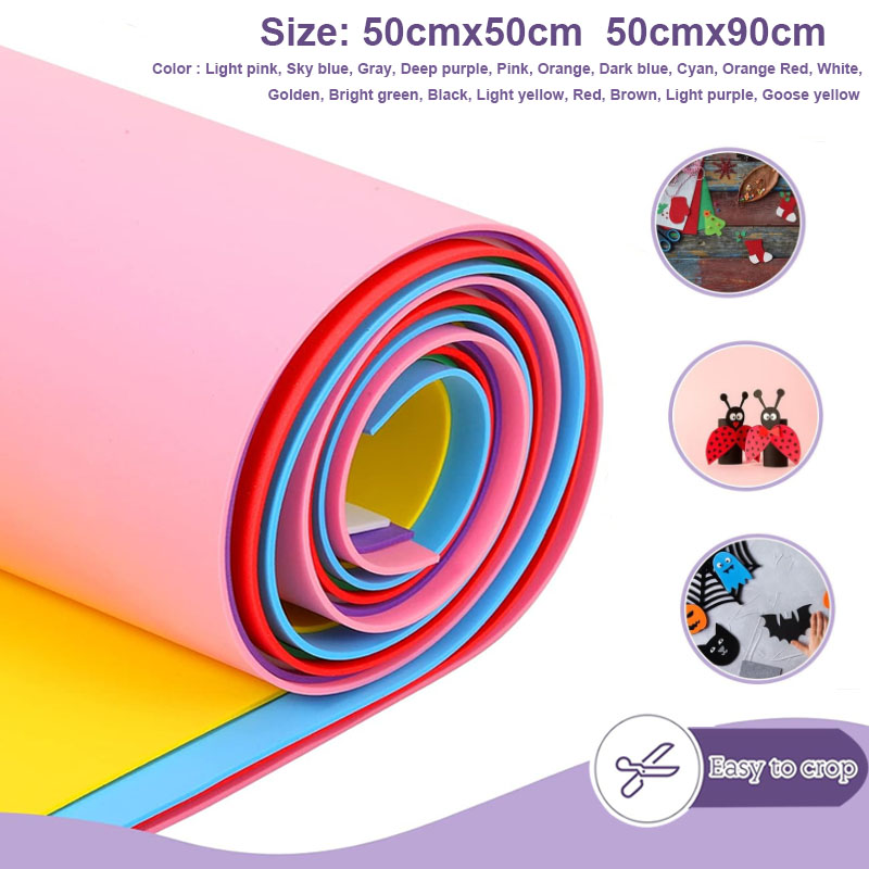Feuilles de mousse Eva colorée - Eva Foam Sheet avis et prix